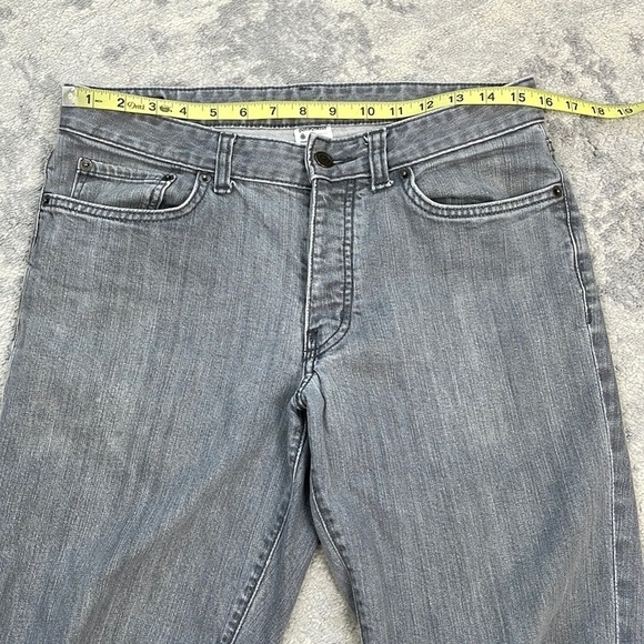 Patagonia Jeans Organic Cotton Gray Tapered Straight Button Fly Mens Sz 32 - Picture 6 of 12